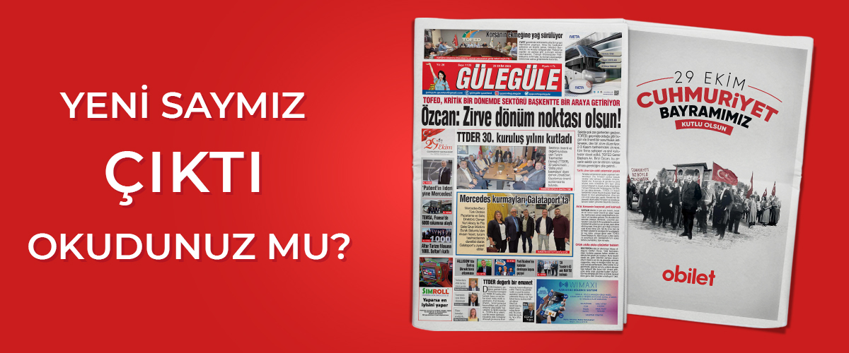 Gülegüle Gazetesi’nin 1123. Sayısı yayında