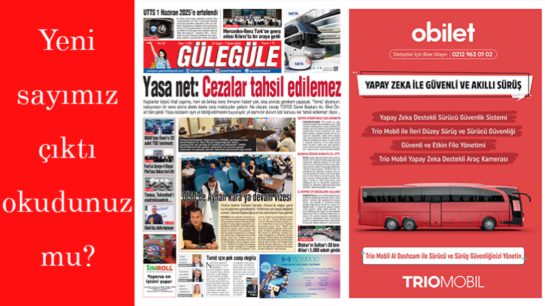 Gülegüle Gazetesi’nin 1122. Sayısı yayında