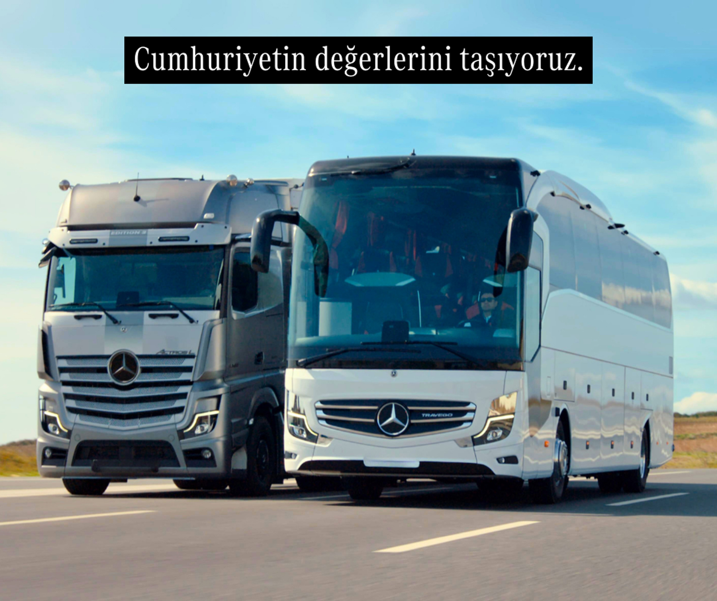 Mercedes-Benz Türk “Cumhuriyet’in Değerlerini Taşıyoruz” Filmi ile  Cumhuriyet’in 101. Yılını Kutluyor!