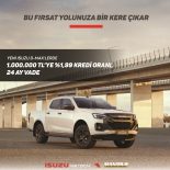 Isuzu D-Max Pick-Up Modellerinde  Avantajlı Kampanya