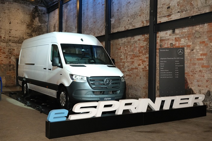 Yeni eSprinter ile Mercedes-Benz Hafif Ticari Araçlar’da Elektrikli Dönüşüm Başlıyor