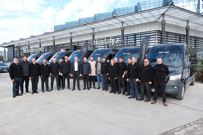 150 Adet Mercedes-Benz Sprinter Minibüs Teslimatı