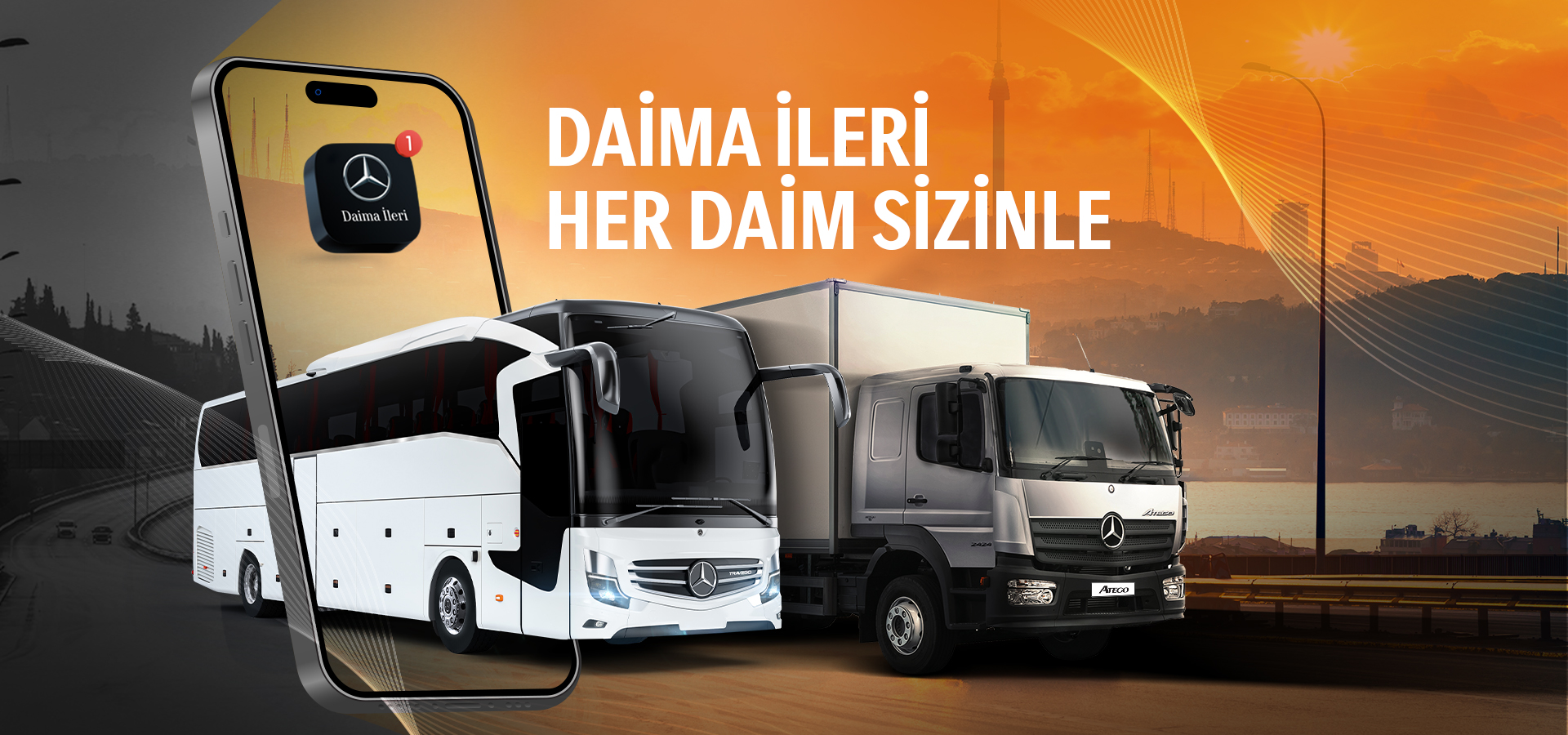 Mercedes-Benz Türk’ün Yeni Mobil Uygulaması‘ Daima İleri’ Satış Sonrası Hizmetleri Bir Üst Seviyeye Taşıyor